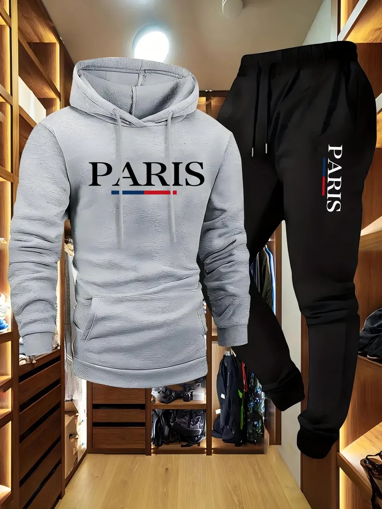 Fashion Men's Hoodie Gift 2-piece Set High Quality Men's Daily Leisure Sports Slow Running House Outdoor Hoodie