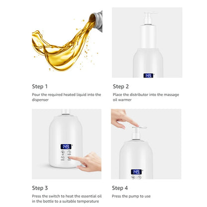 Massage Oil Heater Special Lotion Heater Gel Heating Distributor Suitable For Home Beauty Spa Salon Cream Heater