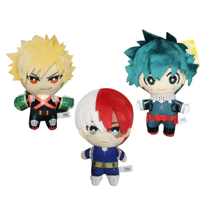 MHA Anime plush dolls Midoriya Izuku plush dolls starfish doll cute toys small figure Bakugou Katsuki Plush dolls birthday gifts