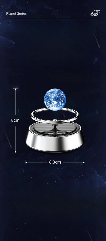 Cross-border solar creative planet console car ornaments car perfume long-lasting fragrance car aroma diffuser