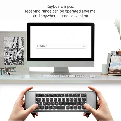 MRSVI W3 Voice Air Mouse Remote Control 2.4G English Arabic Handheld Mini Wireless Keyboard for Android TV BOX/Windows/PC