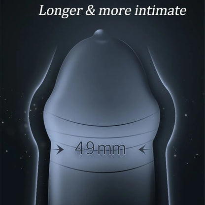 30pcs Ultra Thin Condoms for Men Anti Falling Off 45mm 49mm Small Size Penis Sleeve Slim Fit Sex Toys Condom Couples Sex Tools