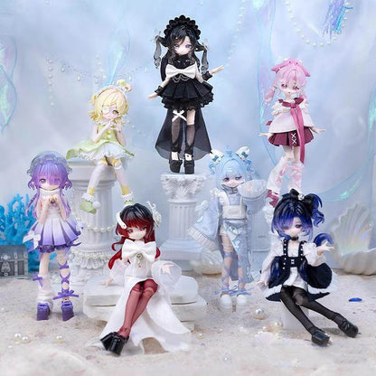 Mitian Bjd Doll Second Generation Ocean Gem 8 Scale Posable Blind Box Changeable Clothes Collectible Gift For Adult Female