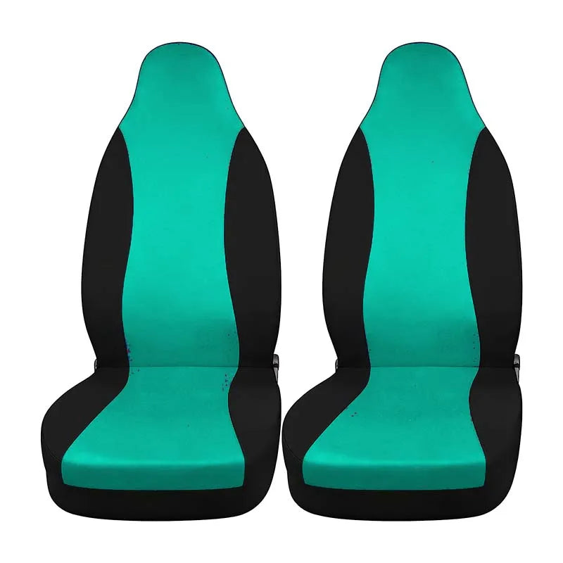 AUTOKING Multicolor Universal Car Seat Covers Front Interior Seat Covers Protection Accessories Fit for Auto Vehicle Truck SUV