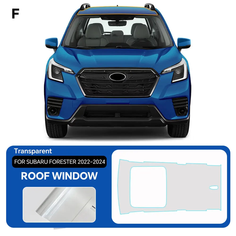 9Mil For Subaru Forester 2022-2024 PPF TPU Pre-cut Paint Protection Film Anti-Scratch Invisible Clear Resistant Car Wrap Film