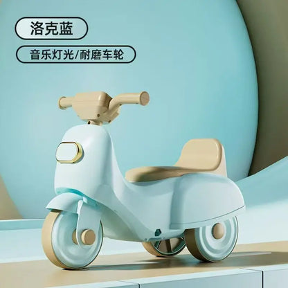 Multifunctional Children's Tricycle for 1-3 Years Old Kids, Pedal Gliding Balance Bike, Baby Push Car with Seat, Kids Scooter To