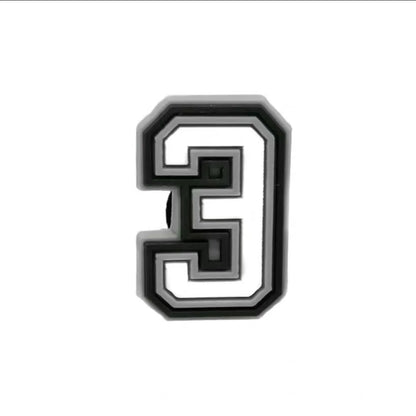 1-39PCS Letter Angle Number Good Quality Shoes Charms DIY PVC Shoe Bag Accessories For Wristband Pendant Decoration Party Gifts