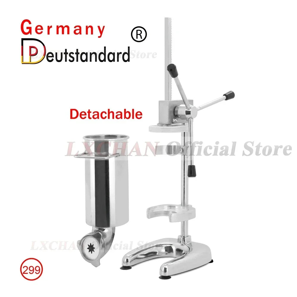 LX 2/3L Small Spanish Churros Maker With 5 Nozzles Mold Churro Machine Churro Extruder Churro Press
