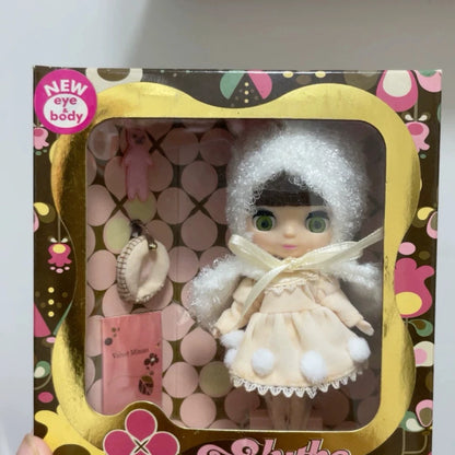 Vintage Blyth Classical BJD Doll Customized Dollette Girl Toy Body Moveable Handmade Figure Top Collection Art Orphan Aesthetics