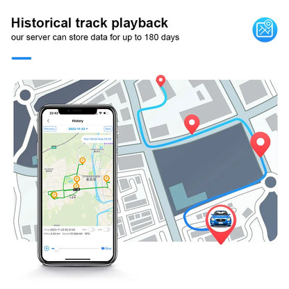 5pieces Trackerking J14 GPS tracker  Device 2G Realtime Tracking Locator Device GT06 Protocol With Free Platform App Acc Alarm