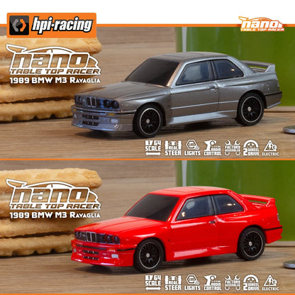 New HPI 1:64 NANO-TTR 160990 160991 1/64 Mirco RC Remote Control Model On-road Car Desktop Adult Children's Toys