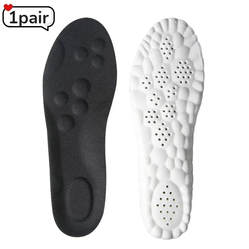 Upgrade Massage Sports Insoles Super Soft PU Insole for Feet Running Baskets Shoe Inserts Soles Arch Support Orthopedic Cushion
