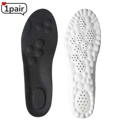 Upgrade Massage Sports Insoles Super Soft PU Insole for Feet Running Baskets Shoe Inserts Soles Arch Support Orthopedic Cushion