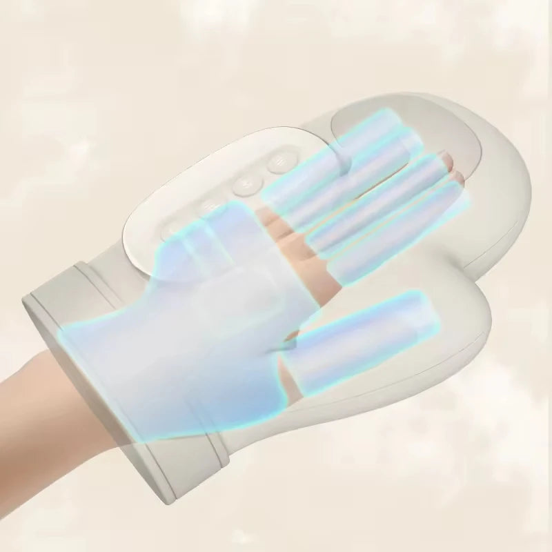 Smart Electric Hand Massager Heat Air Compression Finger Separation Wrist Palm Pain Relief Muscle Relax