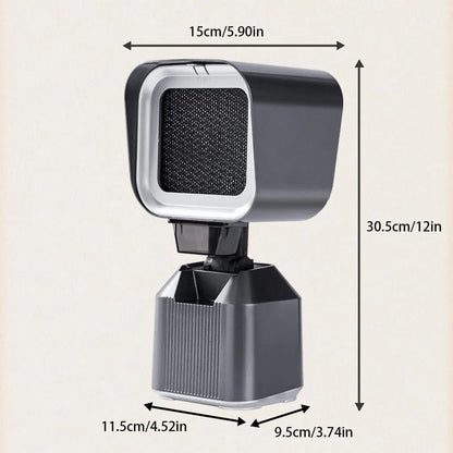 Portable Small Barbecue Range Hood 2 Gears Strong Suction Removable Double Layer Filter Mesh Desktop Kitchen Exhaust Hood Fan