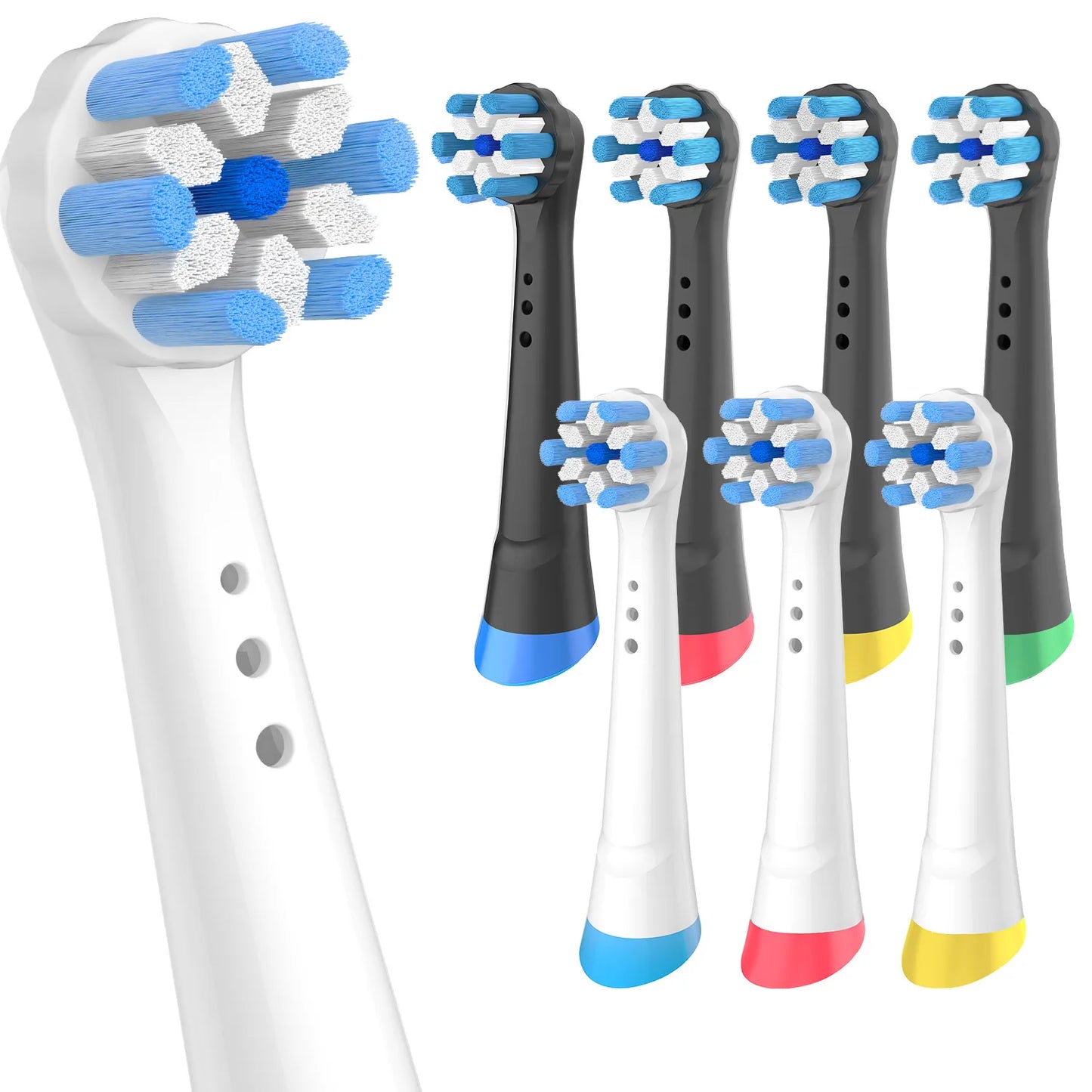 Toothbrush Head Compatible with OB iO Brush Heads Electric Toothbrush Replacement Heads for IO 3/4/5/6/7/8/9/10,4 Pack