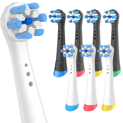 Toothbrush Head Compatible with OB iO Brush Heads Electric Toothbrush Replacement Heads for IO 3/4/5/6/7/8/9/10,4 Pack