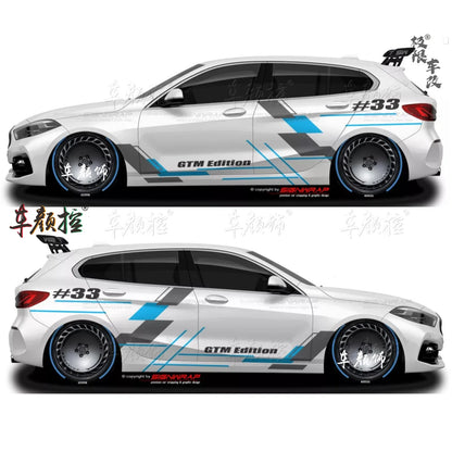 Car stickers For Volkswagen Golf8 MK5 MK6 MK7 GTI POLO customized exterior design sporty fashionable decals Vinyl  Accessories