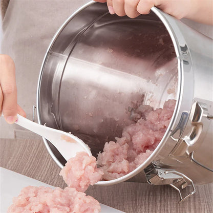 16L Mincer Meat Grinder Electric Garlic Machine Commercial Meat Grinder Large Capacity And High Power Stainless Steel Stir