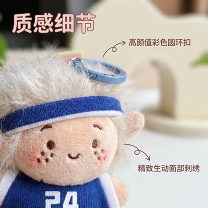 Pop Soccer Star Figure Keychains Kawaii Soccer Figure Keychain Photo Props Accessories Bag Charms Pendant Keychains Fans Gifts