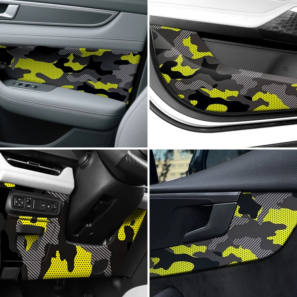 Vinyl Wrap Car Sticker Camouflage Film External Car Stickers Auto Outdoor Accessories Motorcycle Helmets Vehicle Decoration Foil