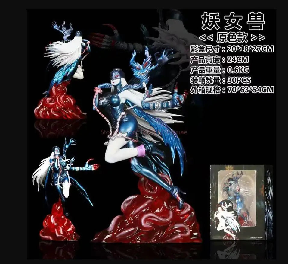 Lady Devimon Digimon Adventure Gk Resin Statue Anime Collectible Figure Desktop Decoration Birthday Gift For Adult Fans