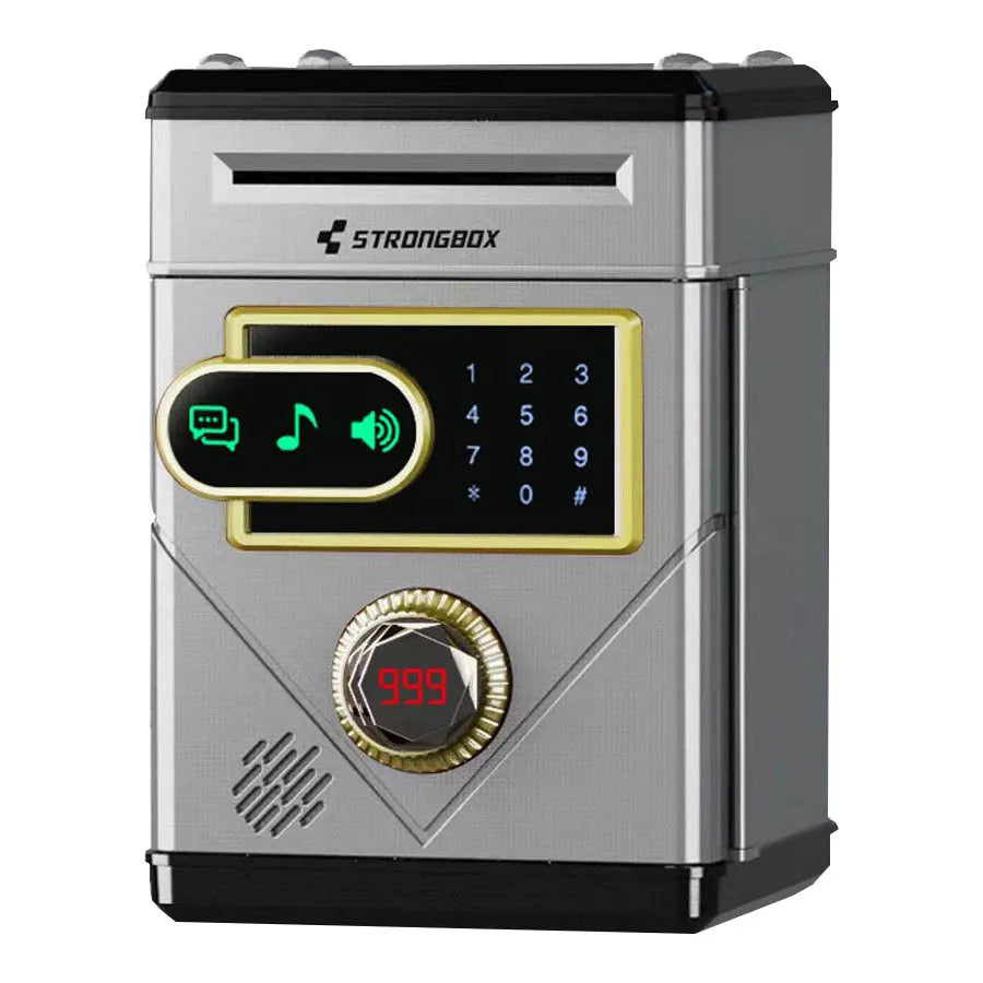 Electronic Piggy Bank Touch Screen Counting Password Safe Box Money Boxes Digital Coins Cash Saving Deposit Atm Machine Kid Gift