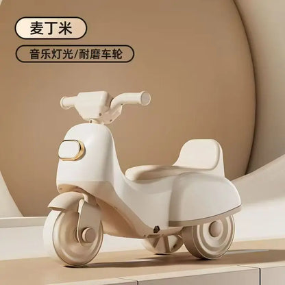 Multifunctional Children's Tricycle for 1-3 Years Old Kids, Pedal Gliding Balance Bike, Baby Push Car with Seat, Kids Scooter To