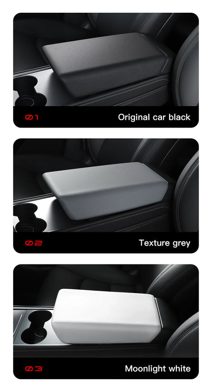 YZ For Tesla Model 3 Y YL Juniper Highland Armrest Pad Soft Case Center Console Box Cover Aanti-scratch 2026 Accessories