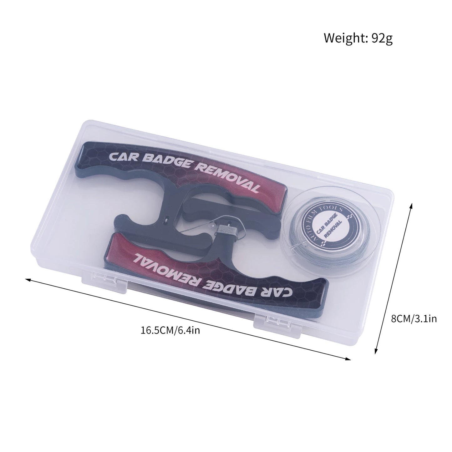 Car Emblem Removal Tool Kit Cleaning Vinyl Graphic Removal Tool Auto Badge Decal Sticker Remover for Vehicle Logo & Trim Removal