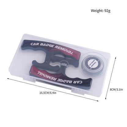 Car Emblem Removal Tool Kit Cleaning Vinyl Graphic Removal Tool Auto Badge Decal Sticker Remover for Vehicle Logo & Trim Removal