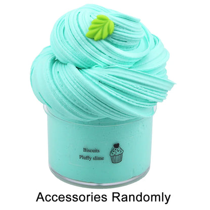 Butter Slime Kit 100ML Super Soft and Non-Stick DIY Fluffy Putty Stress Relief Toys Party Favor Toys For Kids Birthday Gifts
