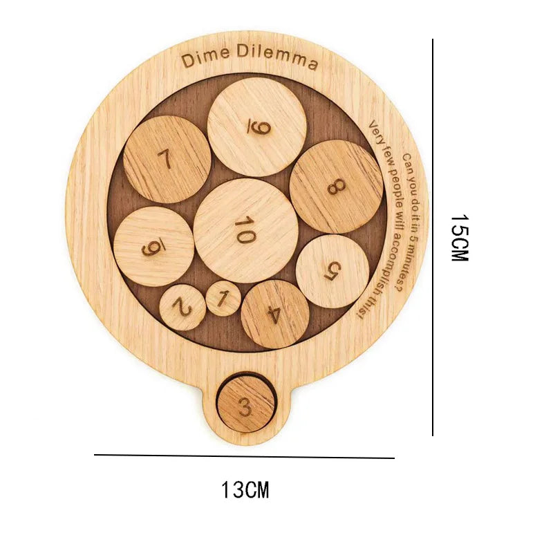 Boutique IQ Puzzle Brain Fitness Games Teaser Puzzles for Adults and Kid Mind Educationl Toys Surprise Gifts Creative Idea