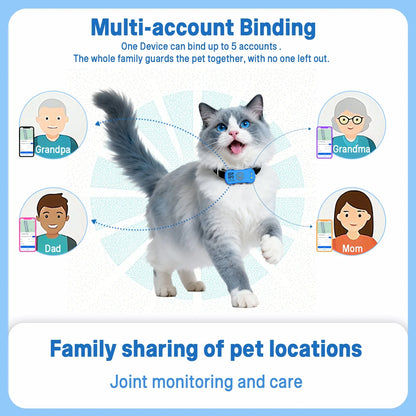 Pet Anti-Lost GPS Tracker Dog Cat Collar Find Device Remote Global Locator IP67 Waterproof User Define Electronic Fence
