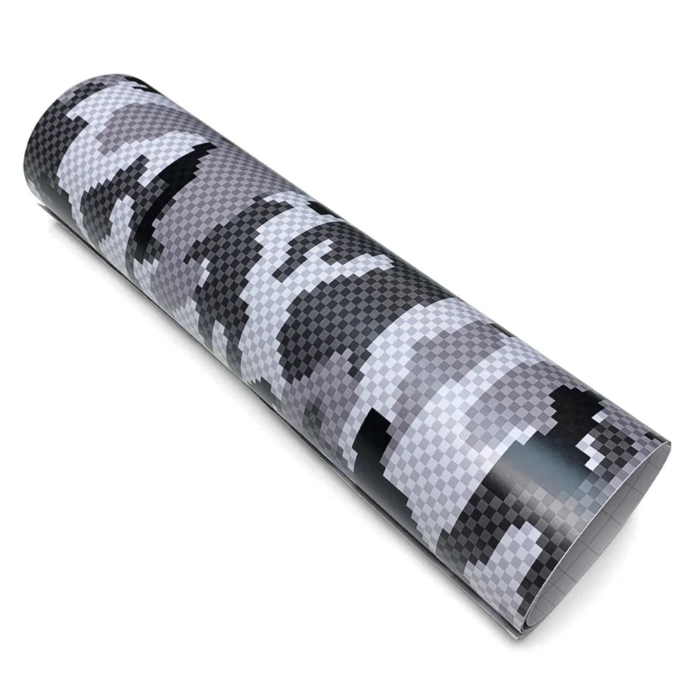 Camouflage Printing Car Wrapping Sticker Waterproof Automotive Vinyl for Motorcycle Self-adhesive Car Decals and Graphics Wrap
