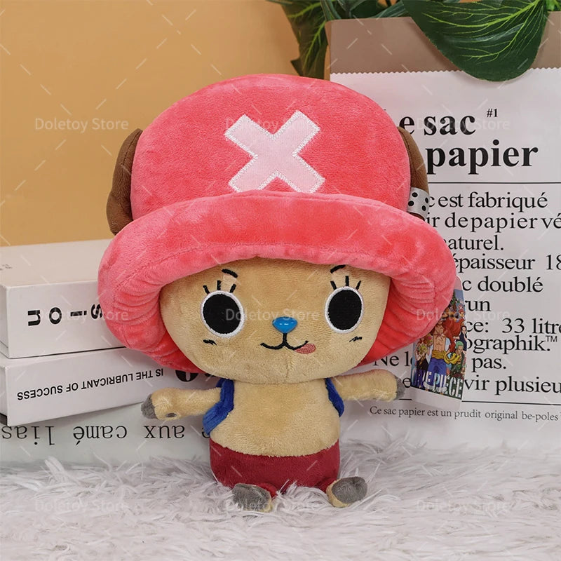 New Original One Piece Plush Luffy Chopper 30cm Cute Face Tony Tony Chopper Stuffed Anime Doll Toy Birthday Gift