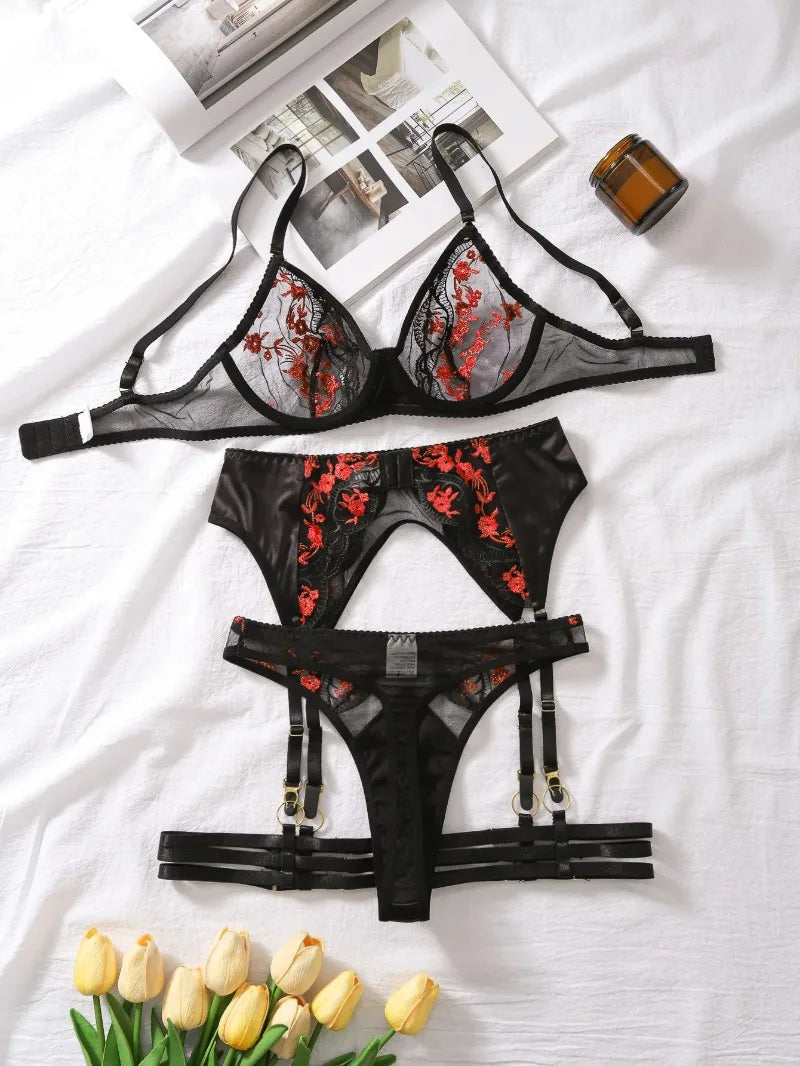 Sexy Women's Underwear for Women Bra Erotic Woman Sexy Lingerie Super Hot Women's Elegant Sets Sex Lingerie Femme Sexys Thong
