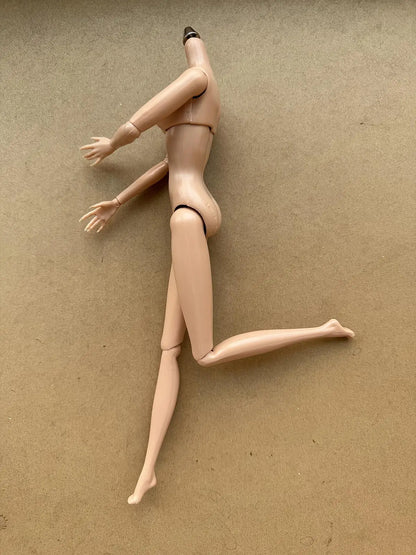 Original LULY Doll Body 8 Skin Tones High Quality Big Boobs 29CM 1/6 Replacement Body For Barbi/FR/IT Doll Heads
