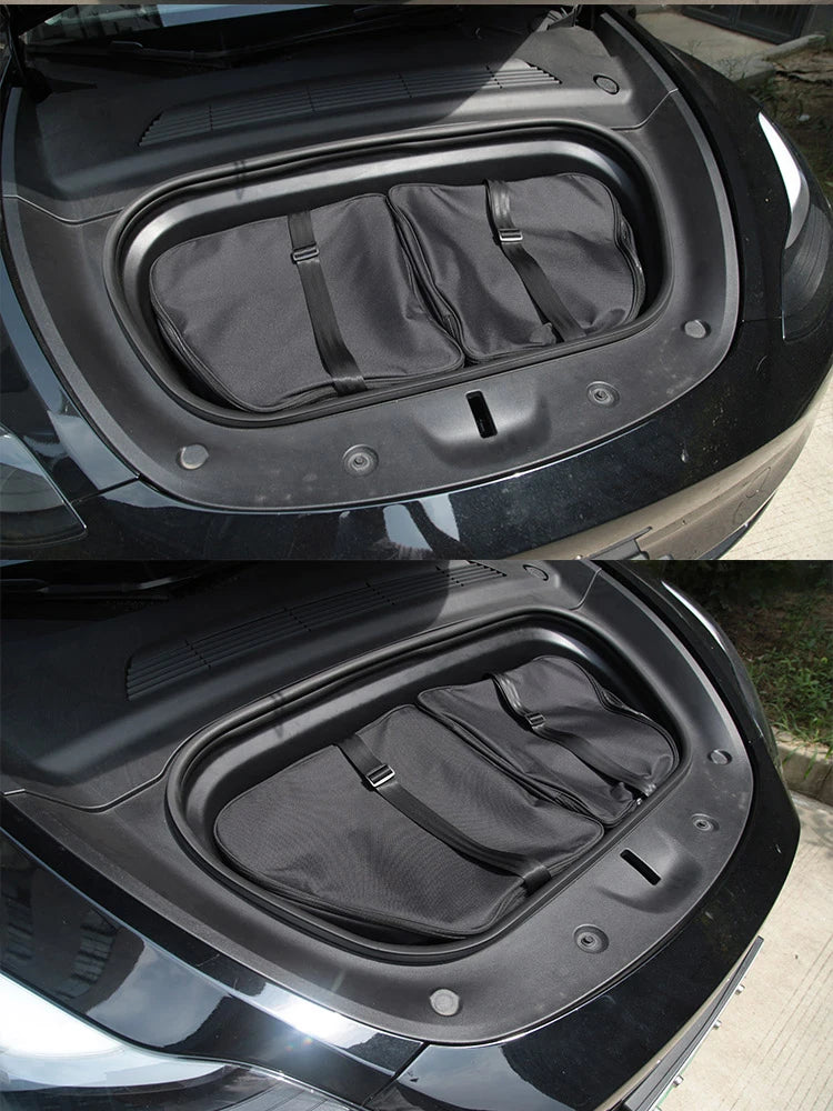 For Tesl Model 3 Y YL Juniper Highland 2025-2020 2026 Frunk Cooler Organizer Insulation Bag Front Trunk Storage Outdoor