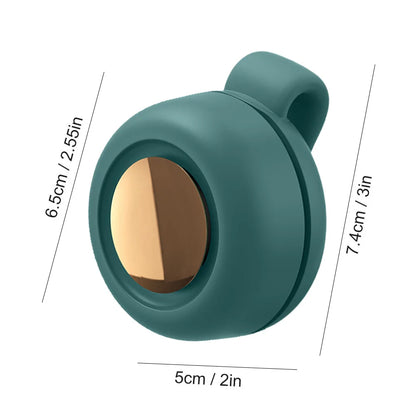 Mini Clip Fan Portable Neck Waist Fan Electric Air Cooling Fan 900mah USB Bladeless Fan Portable Air Cooler for Outdoor Home