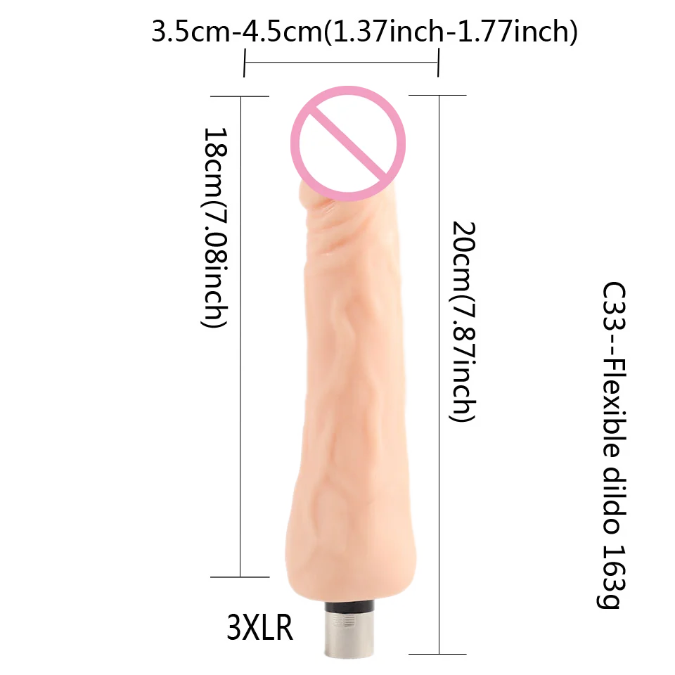 Dildo-Entry-Level Sex Machine A2/F2/F3 Accessories 3XLR Accessories Dildos Suction Cup Sex Products For Women And Men