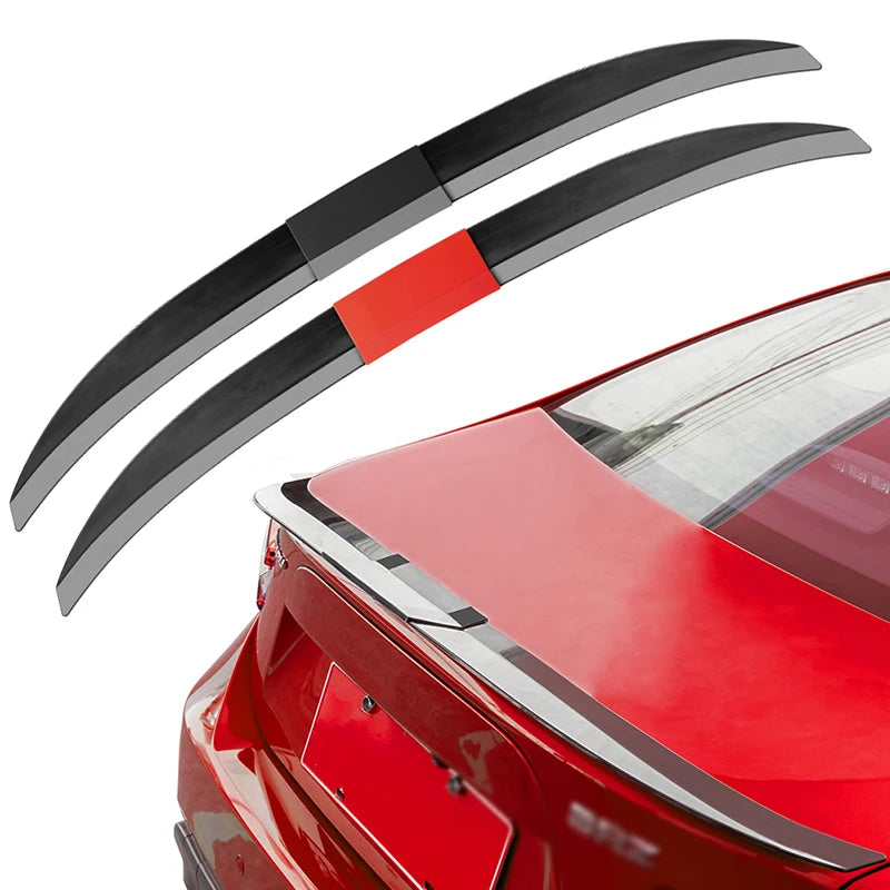 3Pcs Universal Adjustable Trunk Tail Rear Wing Spoiler For BMW For Tesla For Audi Toyota Honda KIA Hyundai Car Accessories