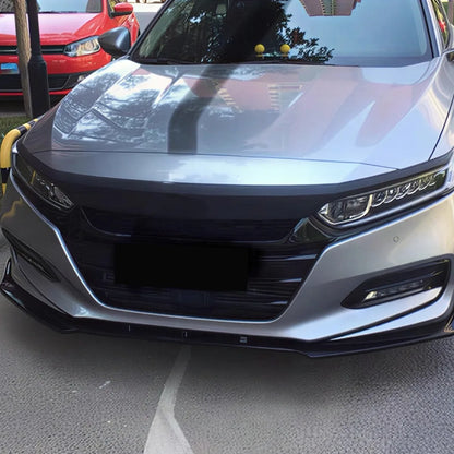 Front Bumper Protector Lip Chin Splitter For Honda Accord 10th Sedan 2017-2022 ABS Car Exterior Parts Tuning Styling Accessories