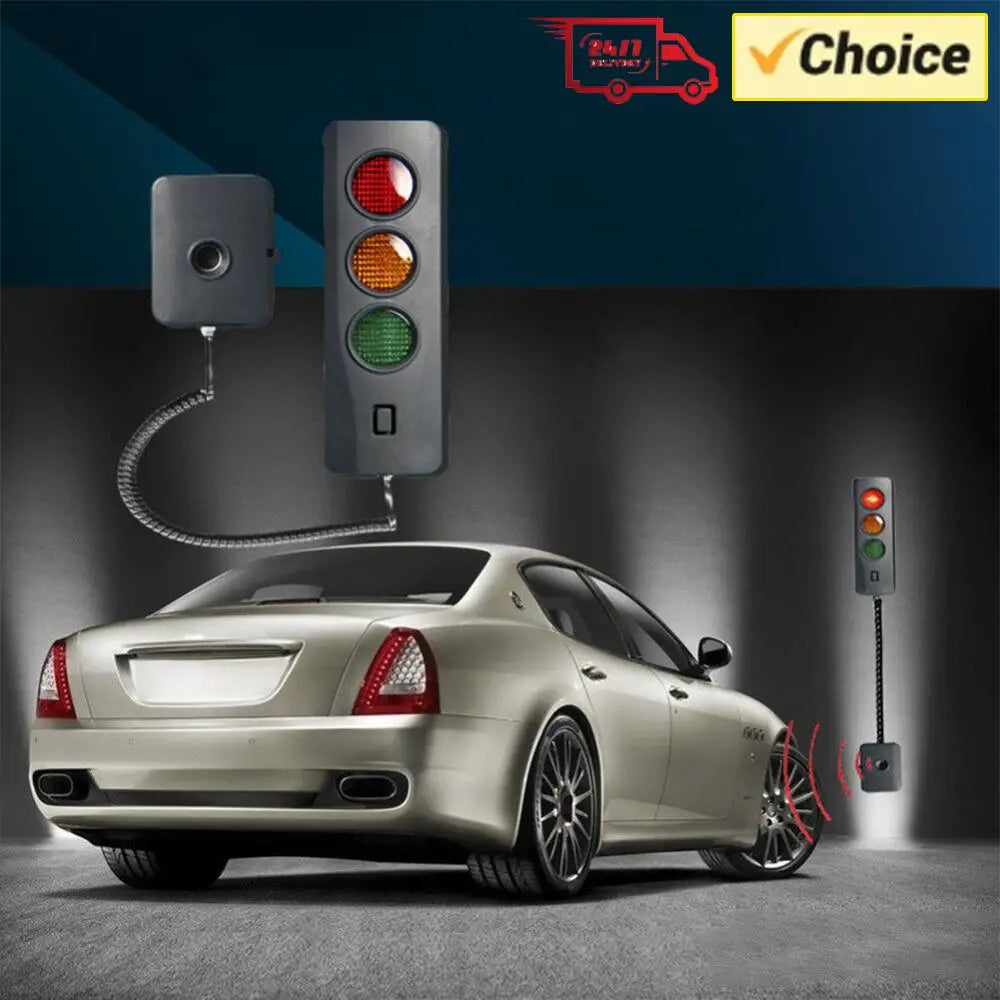 Garage Safe Light Auto Parking System Adjustable Garage Smart Park Device Parking Warning Alarm Anti Collision Car Guide Sensor