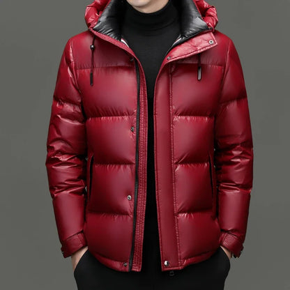 New arrival winter jacket 90% white duck down jackets men,mens thicken warm parkas winter down coat,autumn hooded parkas men
