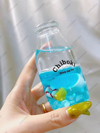 Marble Soda Bottle Fidget Toy Bottle Stress Ball Squishy Toy ASMR Sensory ADHD Autism Anti Stress Relief for Kids & Adult Gifts