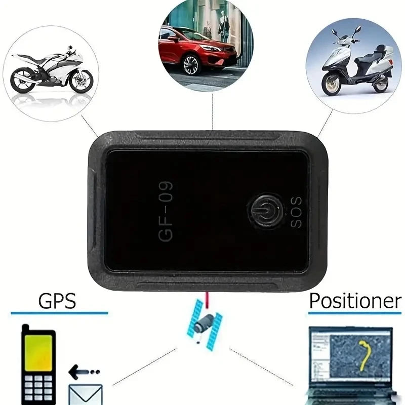 GF09 Mini GPS Tracker Car Locator App ControReal Time Tracking Location  RecordingAnti-lost Positioner Device For Child