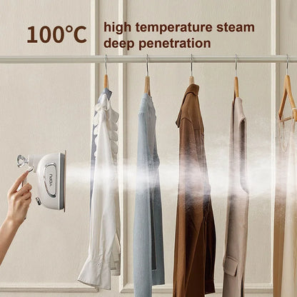 1000W Garment Ironing machine Portable Steam iron with anti-scald base Dry wet Dual use Cloth Fabric Flatiron Remove wrinkle