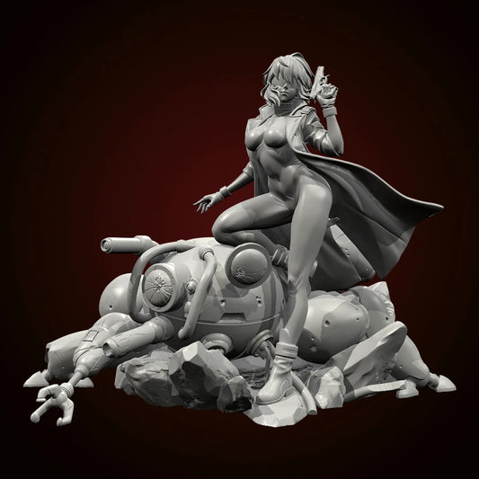 The height of man 38mm 50mm 75mm Resin model kits beauty colorless and self-assembled TD-7251/3D