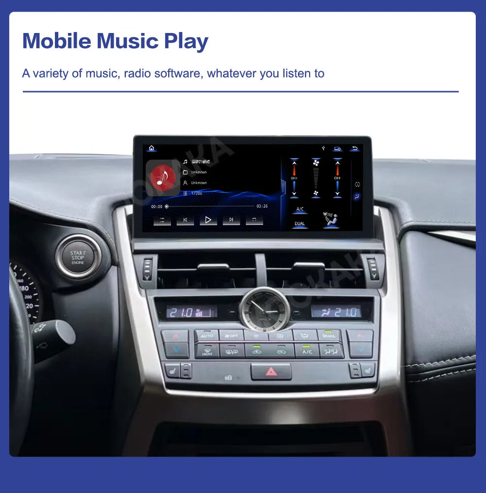Linux Car stereo CarPlay FOR Lexus RX RX200 RX270 RX300 RX350 RX400h RX450h 2009-2021 Car Radio GPS navi player HD touch screen